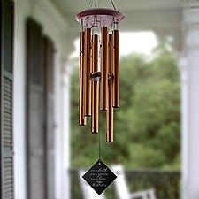 Live By Faith Personalized Wind Chimes  - 39929