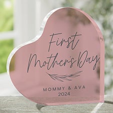 First Mothers Day Love Personalized Acrylic Keepsake  - 40007