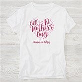 Our First Mother's Day Adult Personalized Shirts  - 40011