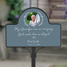 So Amazing God Made An Angel Personalized Memorial Magnetic Garden Sign  - 40074