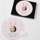 Hoppy Easter Personalized Photo Puzzle  - 40196