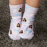Hoppy Easter Personalized Photo Toddler Socks - 40199