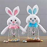 Hoppy Easter Personalized Photo Easter Bunny Candy Jar  - 40201
