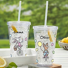 Personalized Contigo Kids Straw Cup Tumbler Toddler Daycare Preschool  School Birthday Gift Yeti Easter Boys Girls 