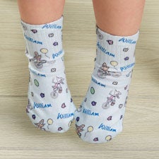 philoSophies Personalized Easter Toddler Socks  - 40211