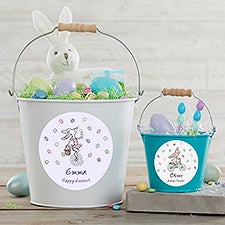 Easter philoSophies® Personalized Treat Bucket  - 40212