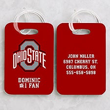 NCAA Ohio State Buckeyes Personalized Luggage Tag 2 Pc Set - 40241