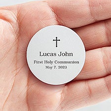 Communion Cross Personalized Pocket Token  - 40263