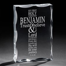 First Communion Engraved Keepsake  - 40265