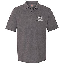 PMall Graphite Cotton KNIT Polo - 40288