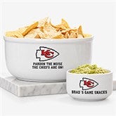NFL Kansas City Chiefs Personalized Bowls  - 40335