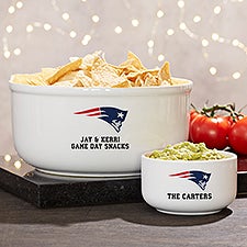 NFL New England Patriots Personalized Bowls - 40336