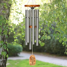 On Angels Wings Personalized Urn Memorial Wind Chimes  - 40369