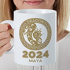 Lunar New Year Personalized 30 oz. Oversized Coffee Mug  - 40437