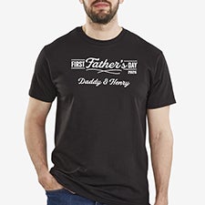 Personalized Mens Shirts - Daddys First Fathers Day - 40444