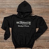 Personalized Adult Sweatshirt - Daddy