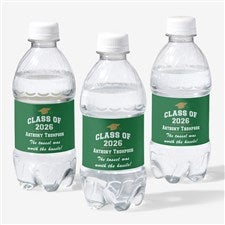 The Graduate Personalized Water Bottle Labels  - 40475