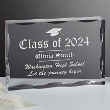 The Graduate Personalized Keepsake Block  - 40476