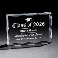 The Graduate Personalized Keepsake Block  - 40476