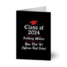 The Graduate Personalized Greeting Card  - 40482