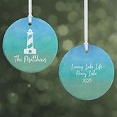 Seaside Watch Personalized Ornament - 40500