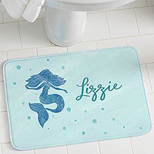 Personalized Foam Bath Mat - Mermaid Kisses - 40509