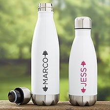 Fitness Fan Personalized Insulated Water Bottle  - 40532