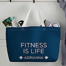 Personalized Tote Bag - Fitness Fan - 40539
