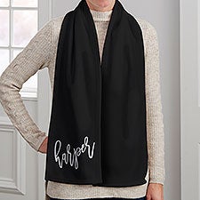 Trendy Script Personalized Womens Scarf  - 40559