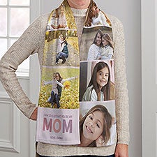 Glad Youre Our Mom Personalized Womens Scarf  - 40563