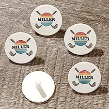 Best Dad By Par Personalized Golf Ball Markers  - 40577
