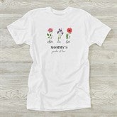 Personalized Ladies Shirts - Birth Month Flower  - 40629