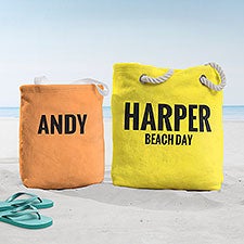 Neon Personalized Beach Bag  - 40639