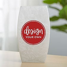 Design Your Own Message Personalized Frosted Tabletop Light - 40644