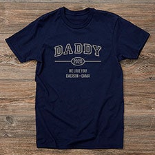 Personalized Men's Shirts - Daddy Established - 40703