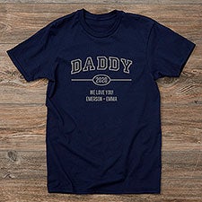 Personalized Mens Shirts - Daddy Established - 40703