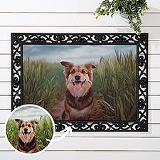 Cartoon Yourself Personalized Photo Doormat  - 40710