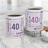 Repeating Birthday Personalized Coffee Mugs  - 40815