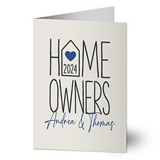 Home Owners Personalized Greeting Card - 40868