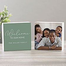 Entryway Collection Personalized Shelf Blocks - 40869