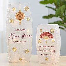 Lunar New Year Personalized Frosted Shelf Décor  - 40906