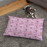 Playful Puppy Personalized Dog Bed - 40938