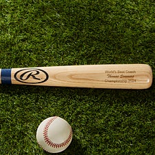 Youre Number One Personalized Wooden Baseball Bat - 4097