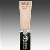 Engraved Message Beer Tap Handle  - 40974