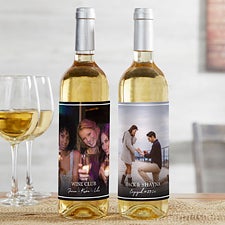 Photo Message Wine Bottle Label  - 41121