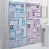 Repeating Name Personalized Bath Towel  - 41139