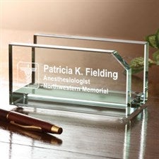 Personalized Business Card Holder - Medical Design - 4114