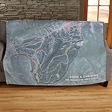 Mapsynergy Topography Skimap™ Personalized Blanket   - 41149