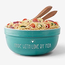 Made With Love Personalized Ceramic Serving Bowl  - 41151