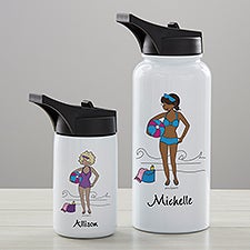 philoSophies® Summer Personalized Double-Wall Vacuum Insulated Water Bottle  - 41152